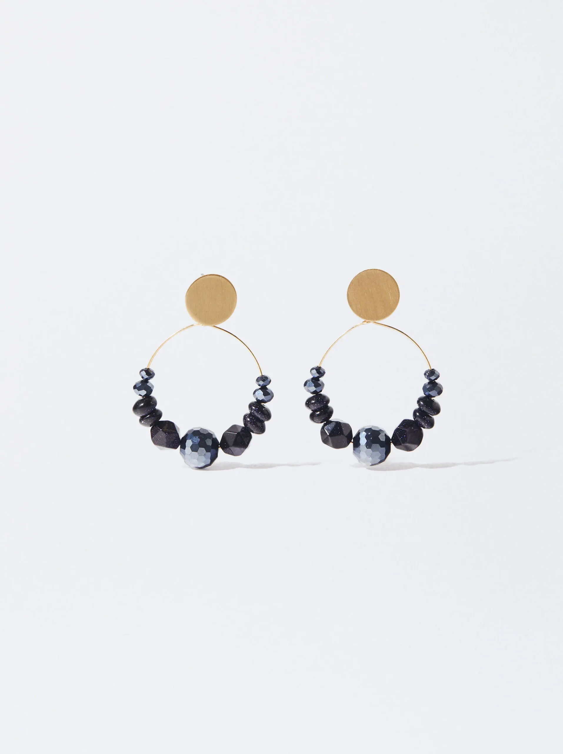 PARFOIS Pendientes Con Piedra Multicor Online