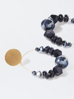 PARFOIS Pendientes Con Piedra Multicor Online