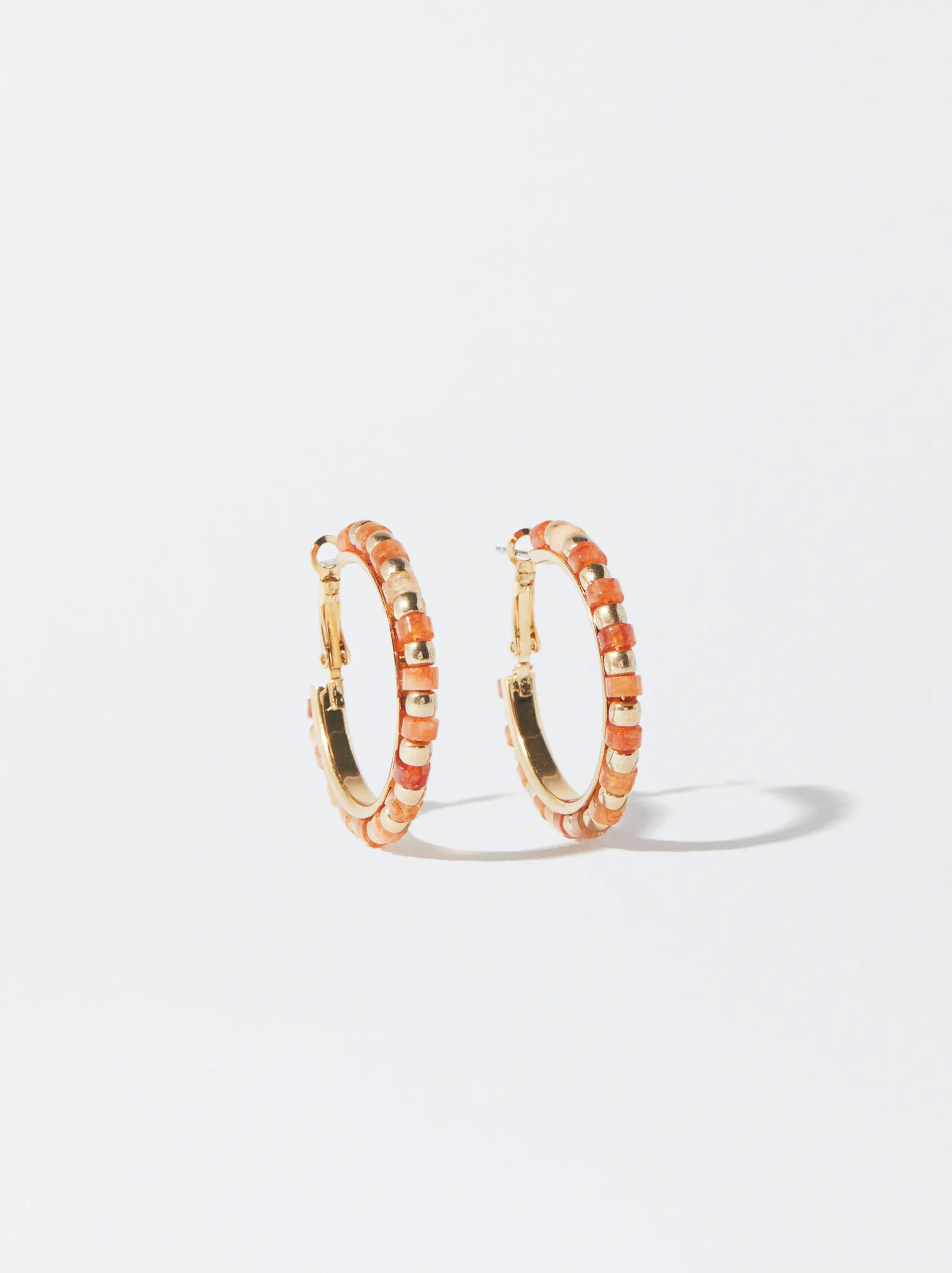PARFOIS Pendientes Con Piedras Multicor Sale
