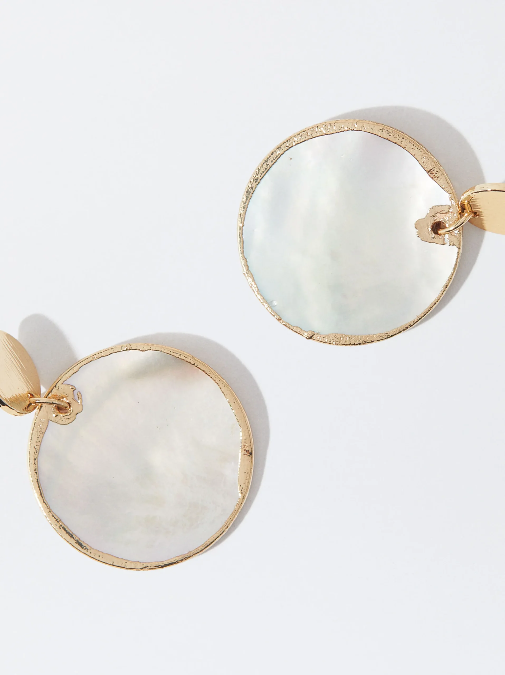 PARFOIS Pendientes Concha Dorado Best