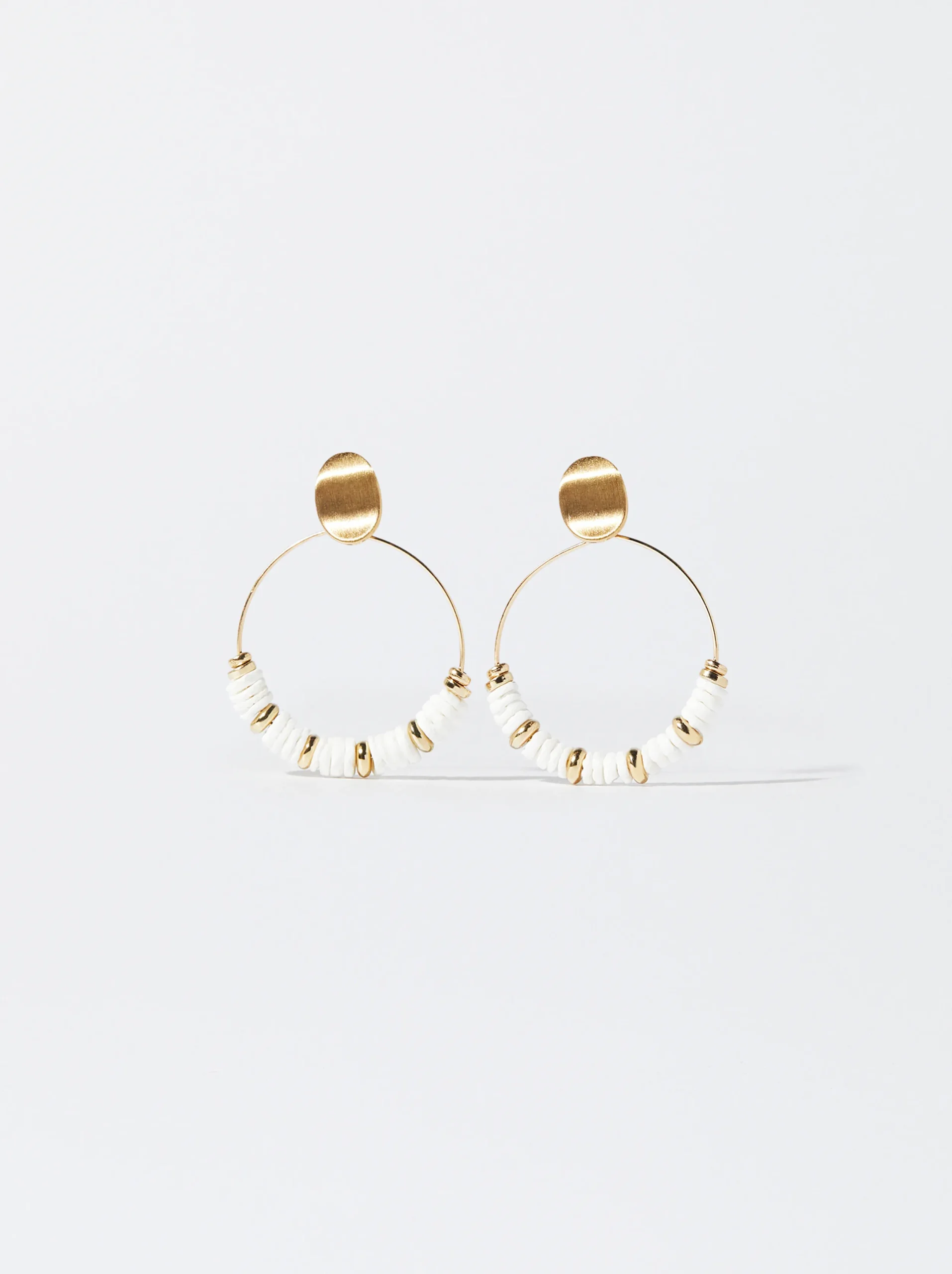 PARFOIS Pendientes Conchas Dorado Online