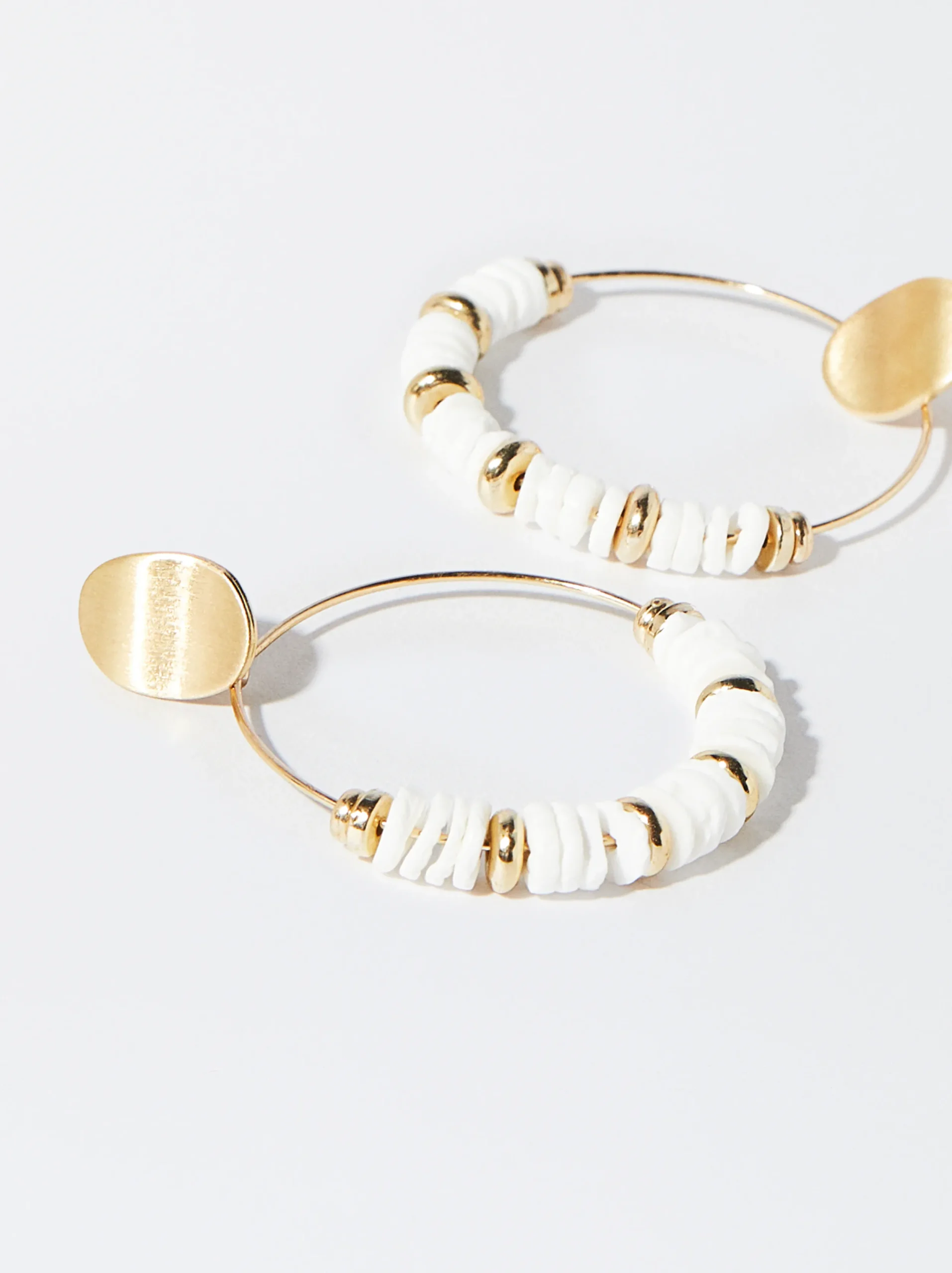 PARFOIS Pendientes Conchas Dorado Online