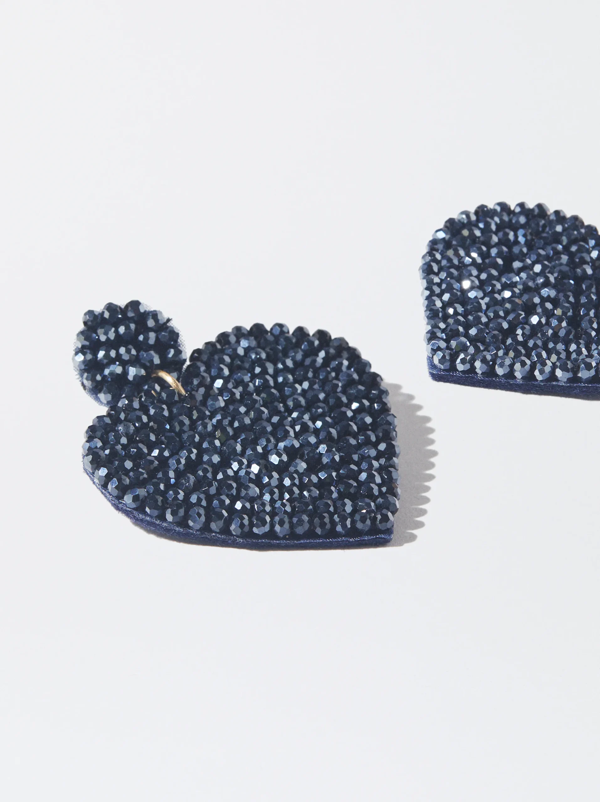 PARFOIS Pendientes Corazón Azul Discount