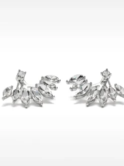 PARFOIS Pendientes Cortos Brillantes Plateado Best Sale