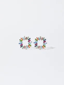 PARFOIS Pendientes Cortos Multicolor Multicor Best Sale
