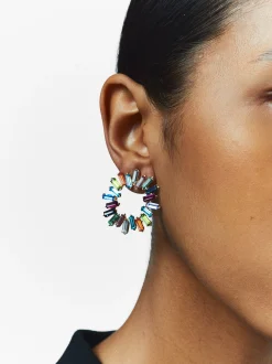 PARFOIS Pendientes Cortos Multicolor Multicor Best Sale