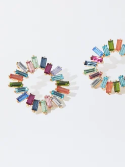 PARFOIS Pendientes Cortos Multicolor Multicor Best Sale