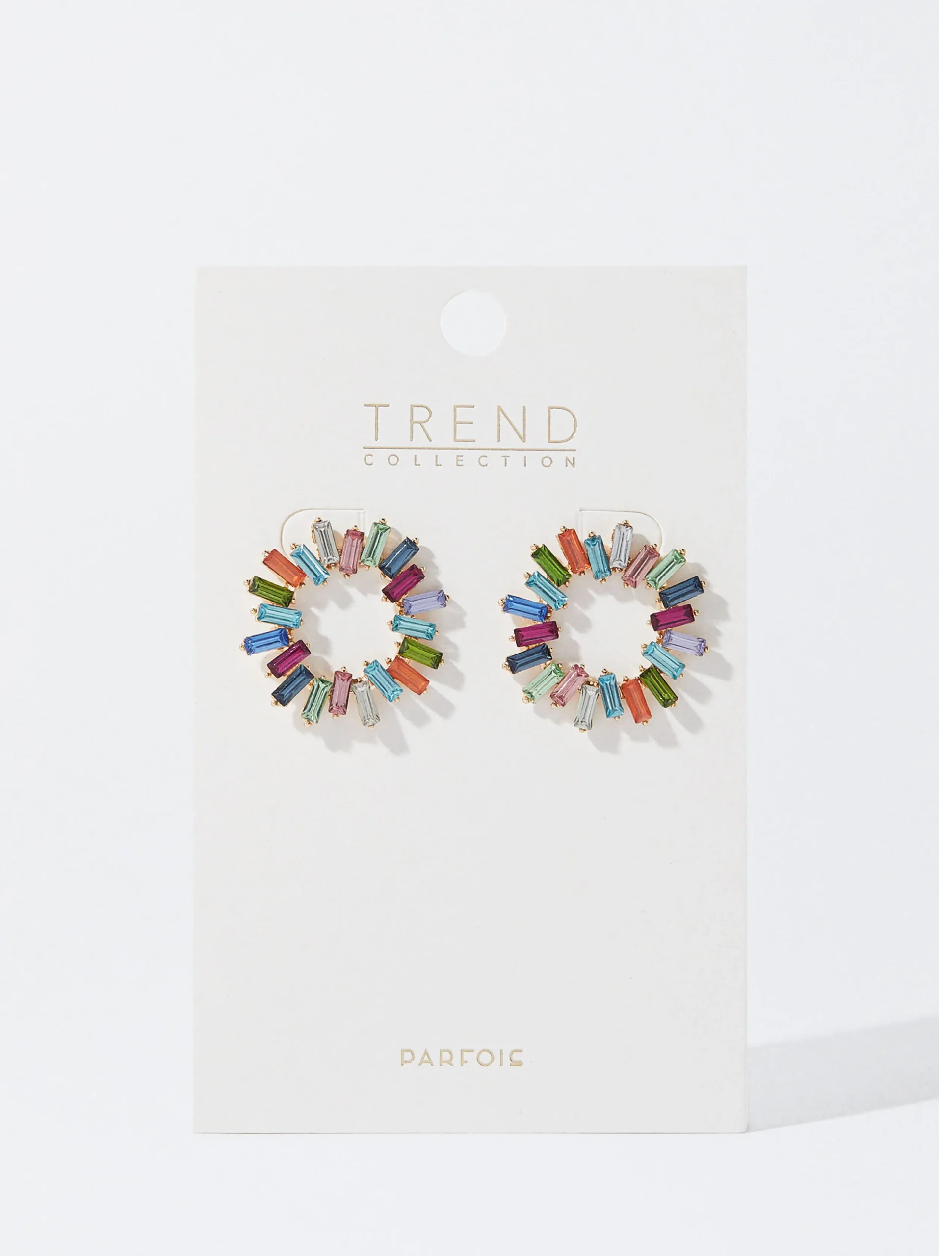 PARFOIS Pendientes Cortos Multicolor Multicor Best Sale