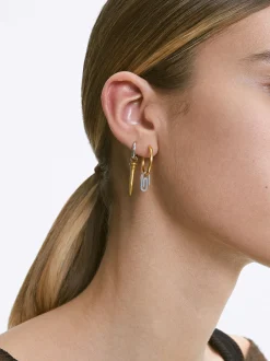 PARFOIS Pendientes De Acero Asim&eacute;tricos Multicor Shop