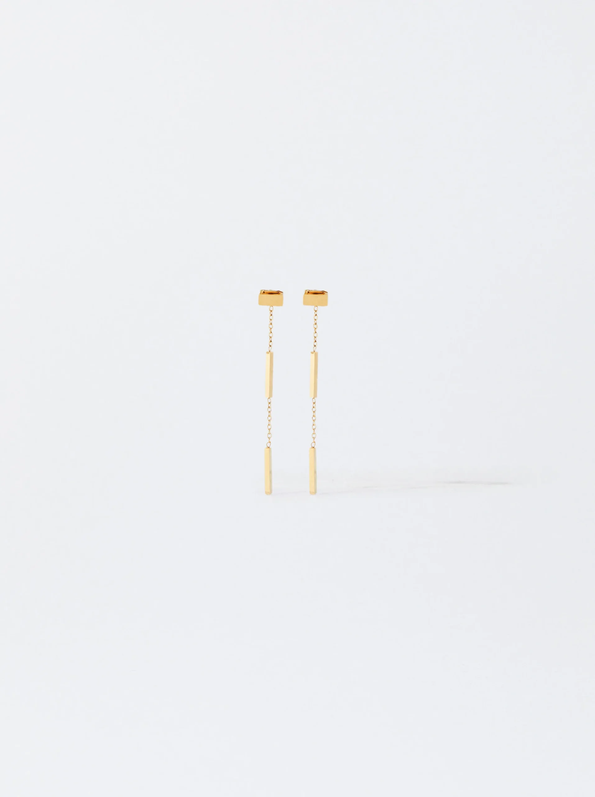 PARFOIS Pendientes De Acero s Dorado Shop