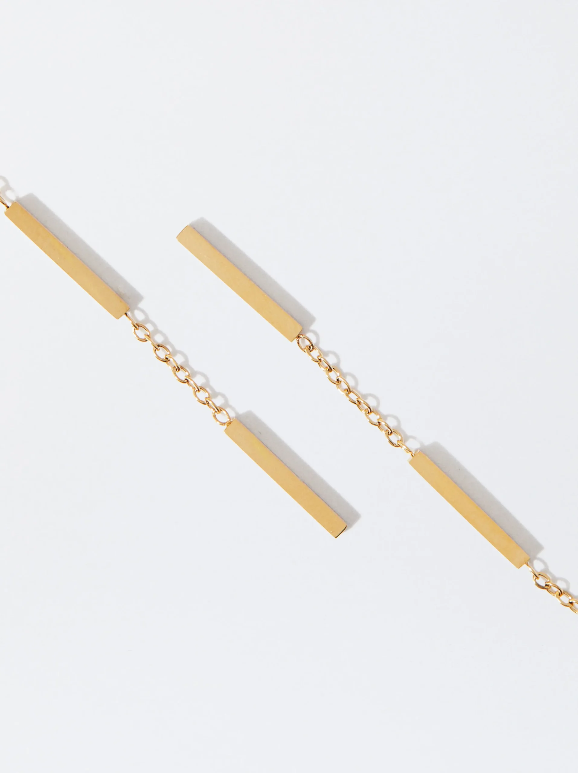 PARFOIS Pendientes De Acero s Dorado Shop
