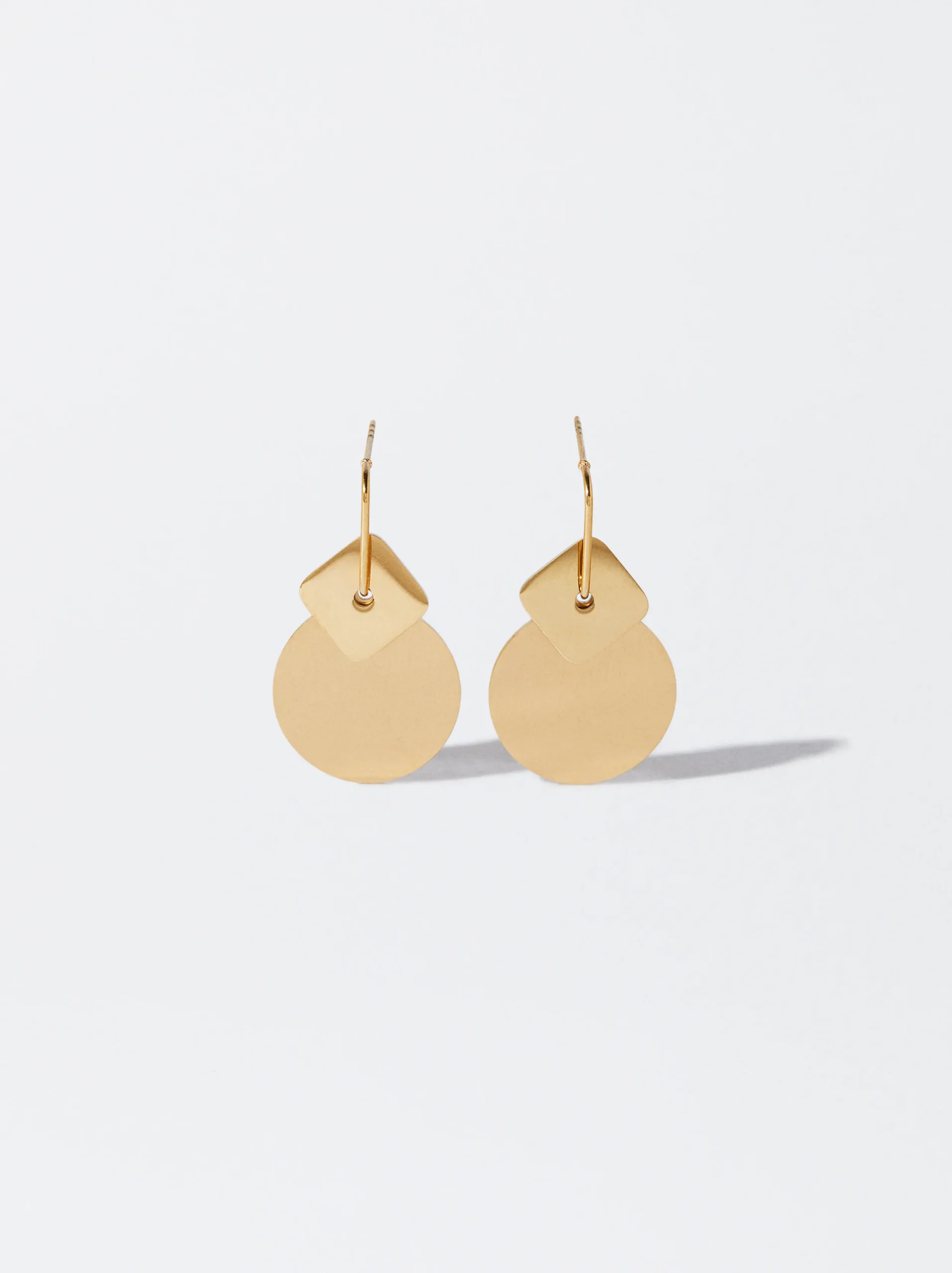 PARFOIS Pendientes De Acero s Dorado Discount