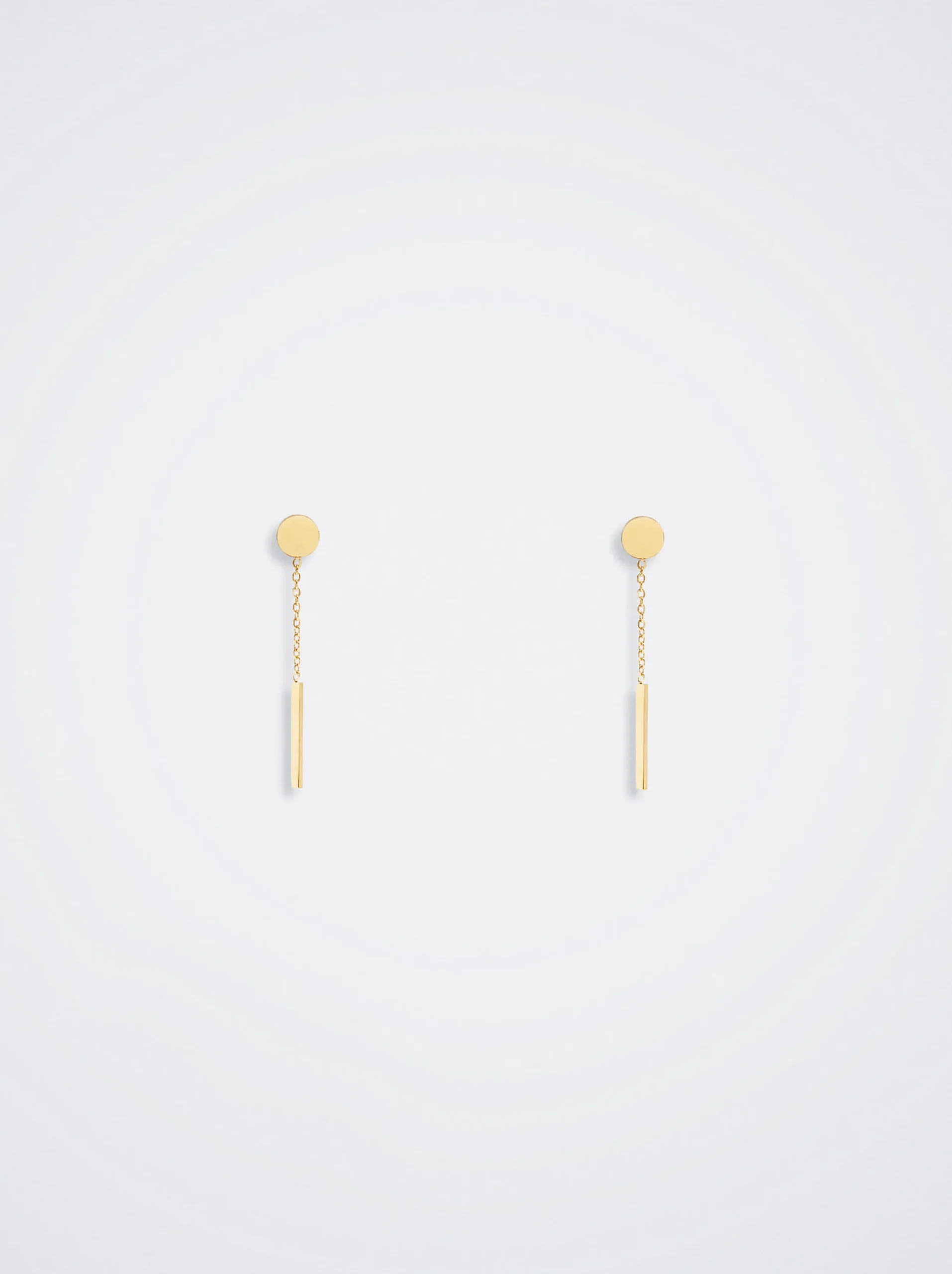 PARFOIS Pendientes De Acero s Dorado Online
