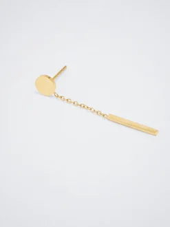 PARFOIS Pendientes De Acero s Dorado Online