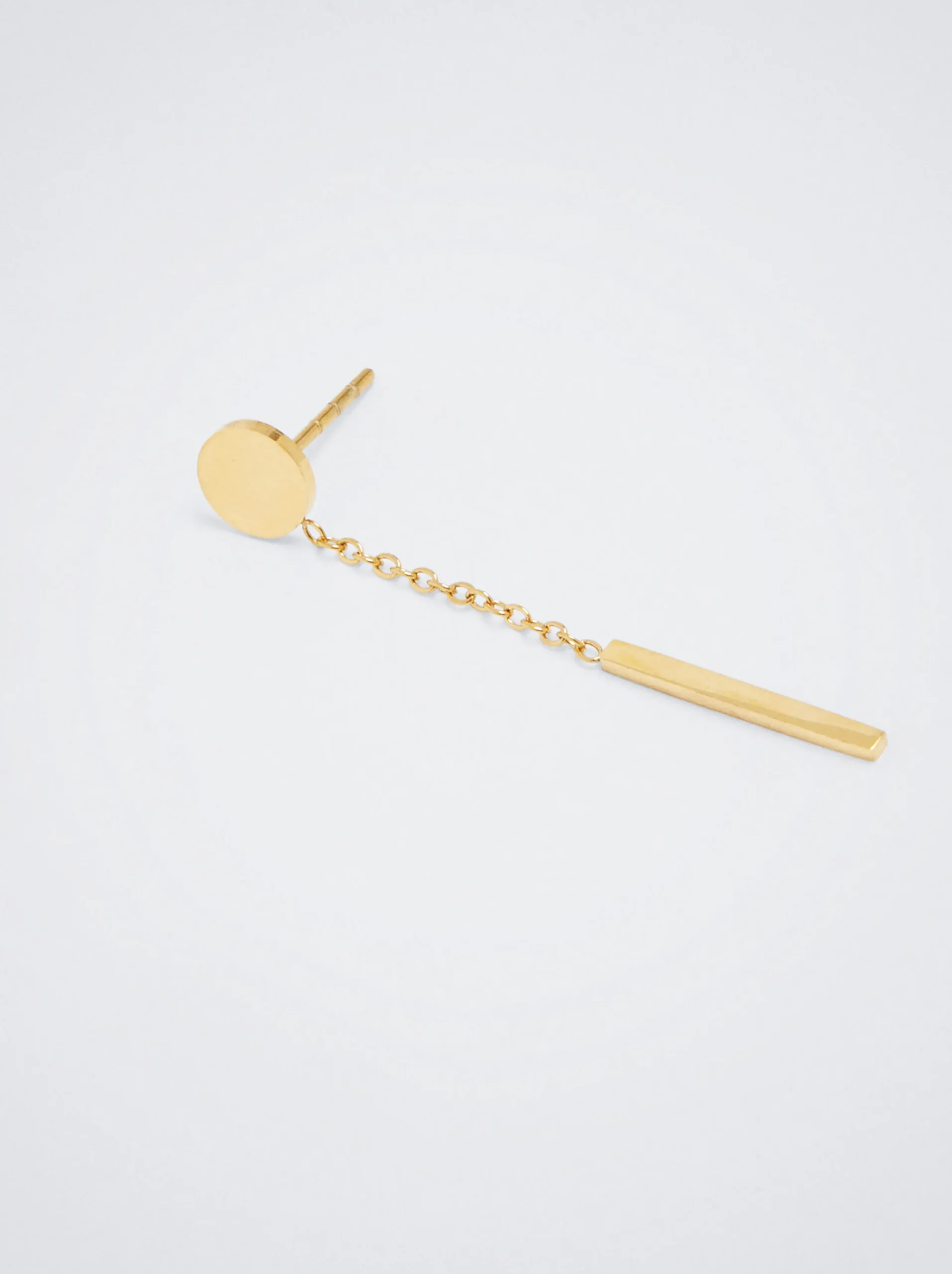 PARFOIS Pendientes De Acero s Dorado Online