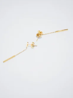 PARFOIS Pendientes De Acero s Dorado Online