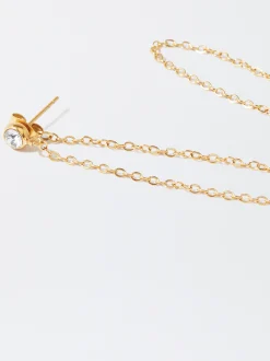 PARFOIS Pendientes De Acero s Dorado New