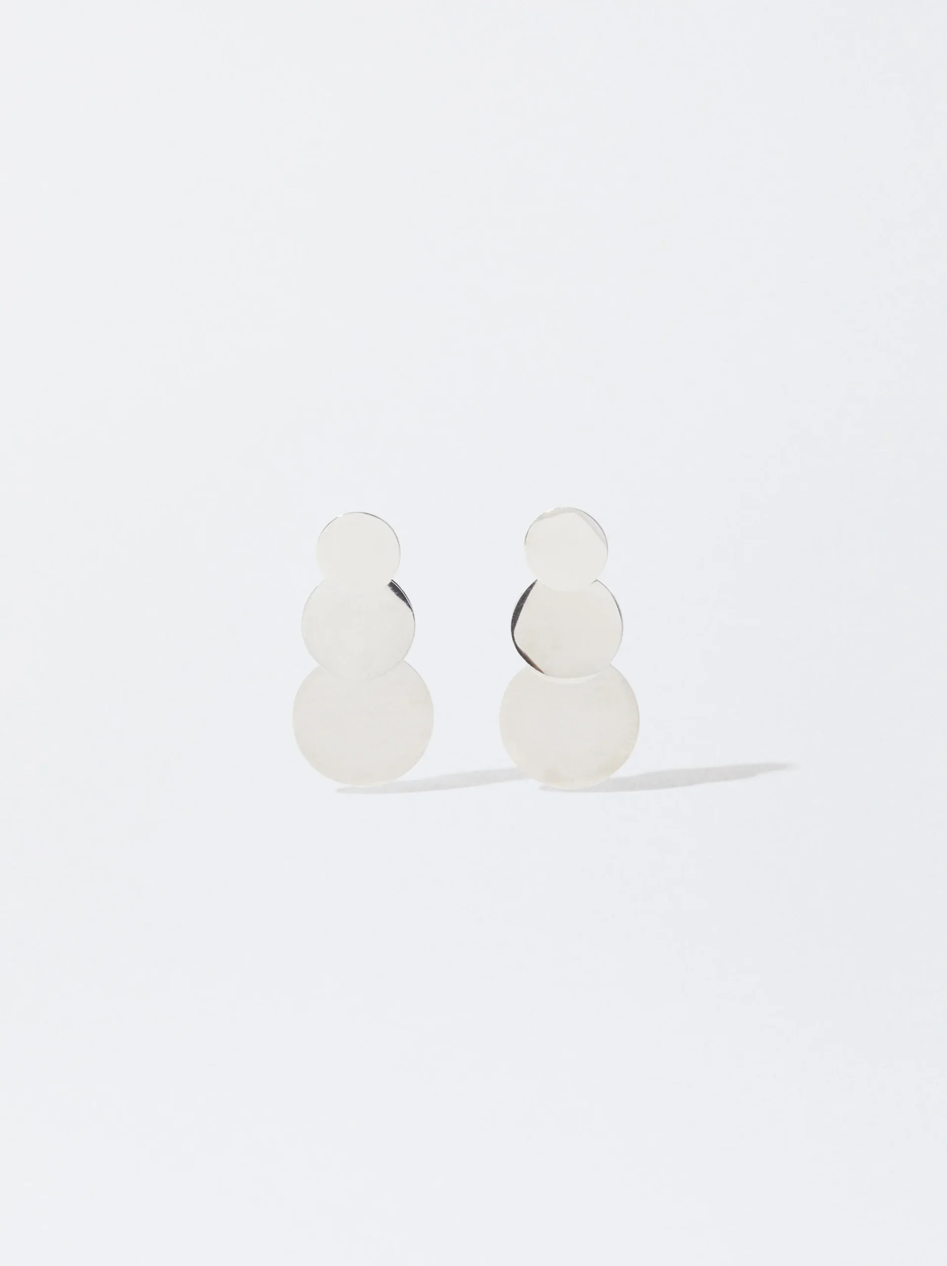 PARFOIS Pendientes De Acero s Plateado Sale