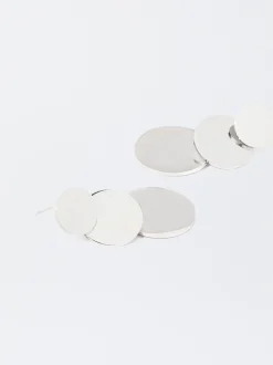 PARFOIS Pendientes De Acero s Plateado Sale