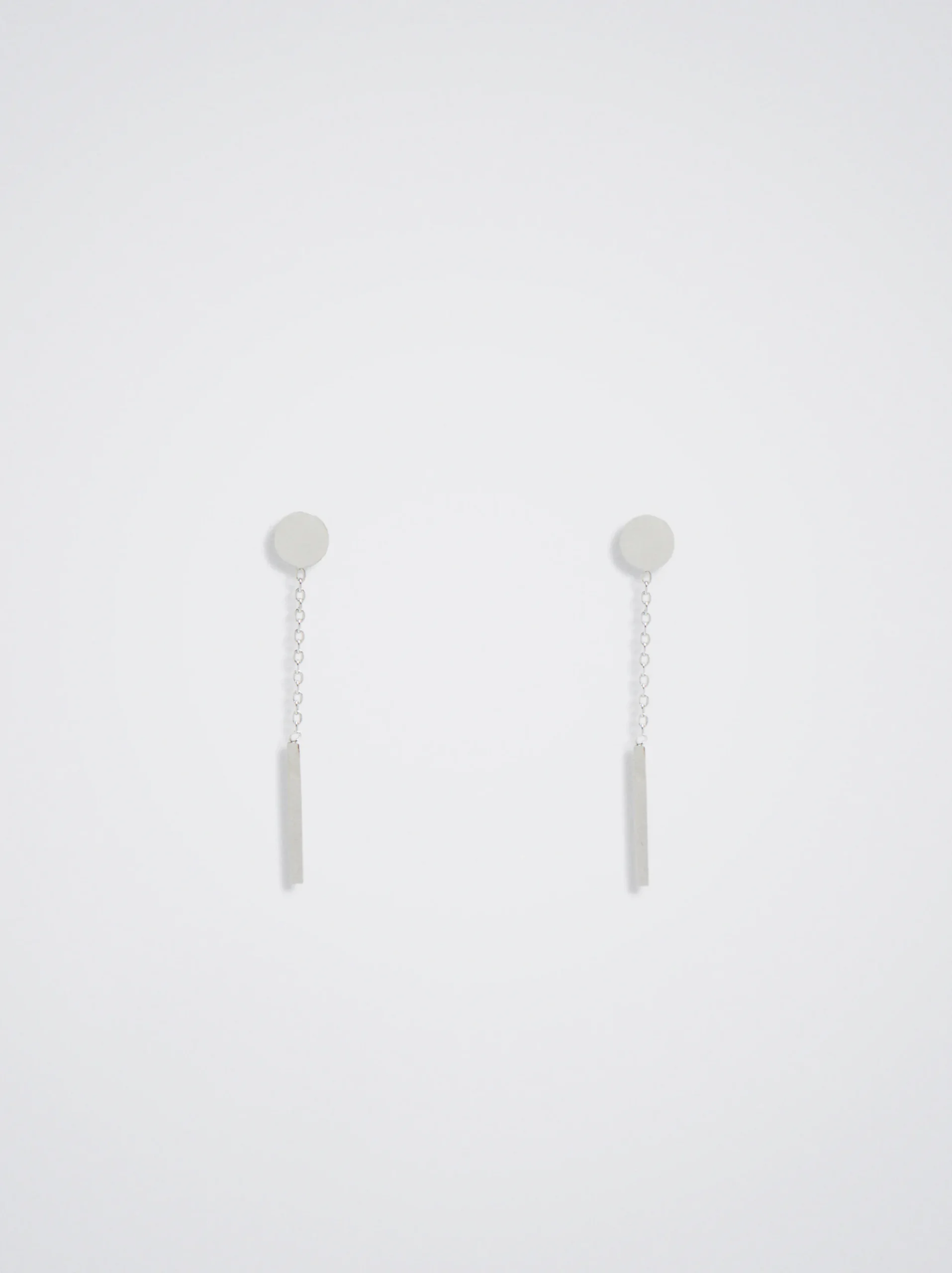 PARFOIS Pendientes De Acero s Plateado Shop