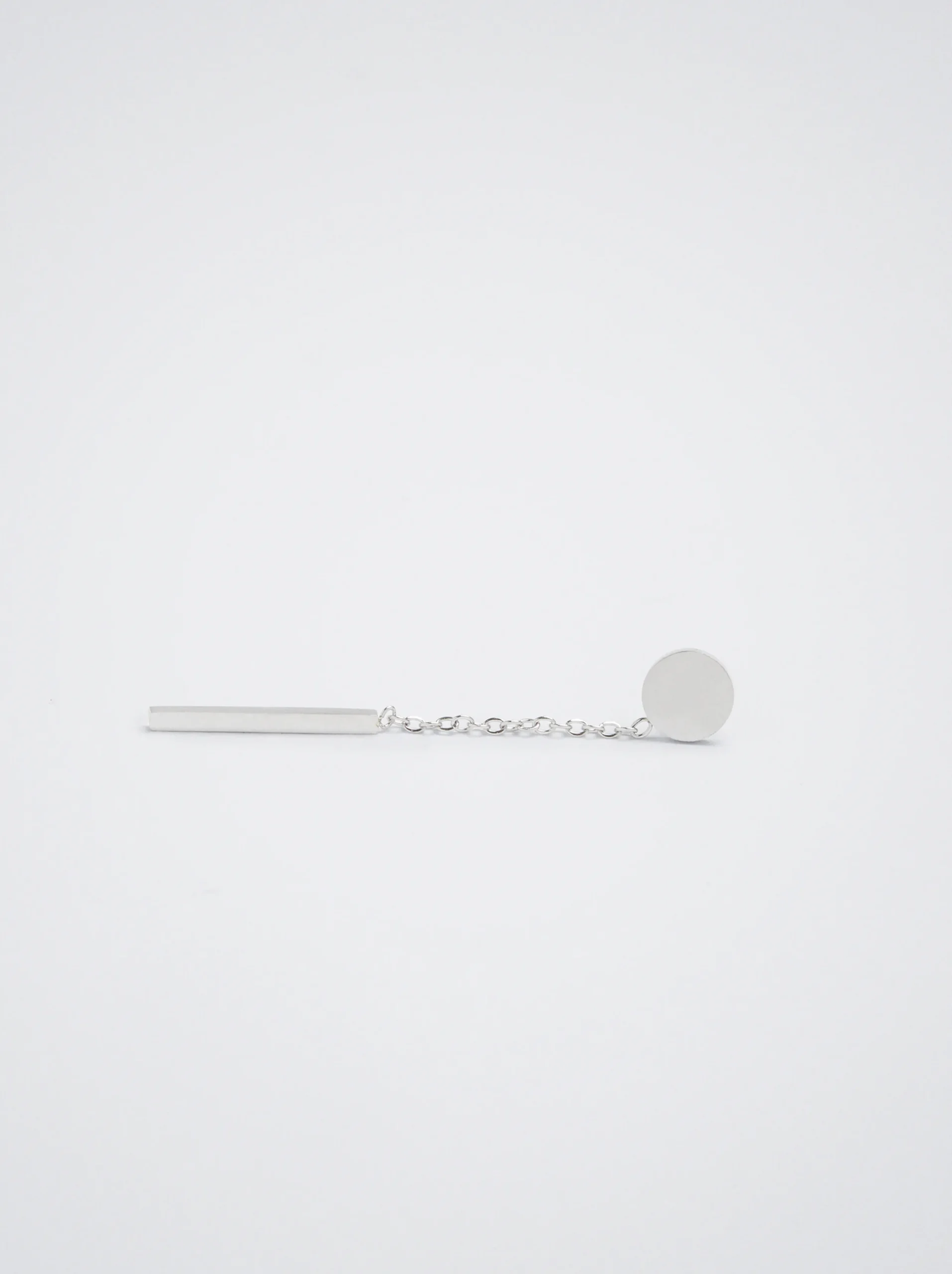 PARFOIS Pendientes De Acero s Plateado Shop