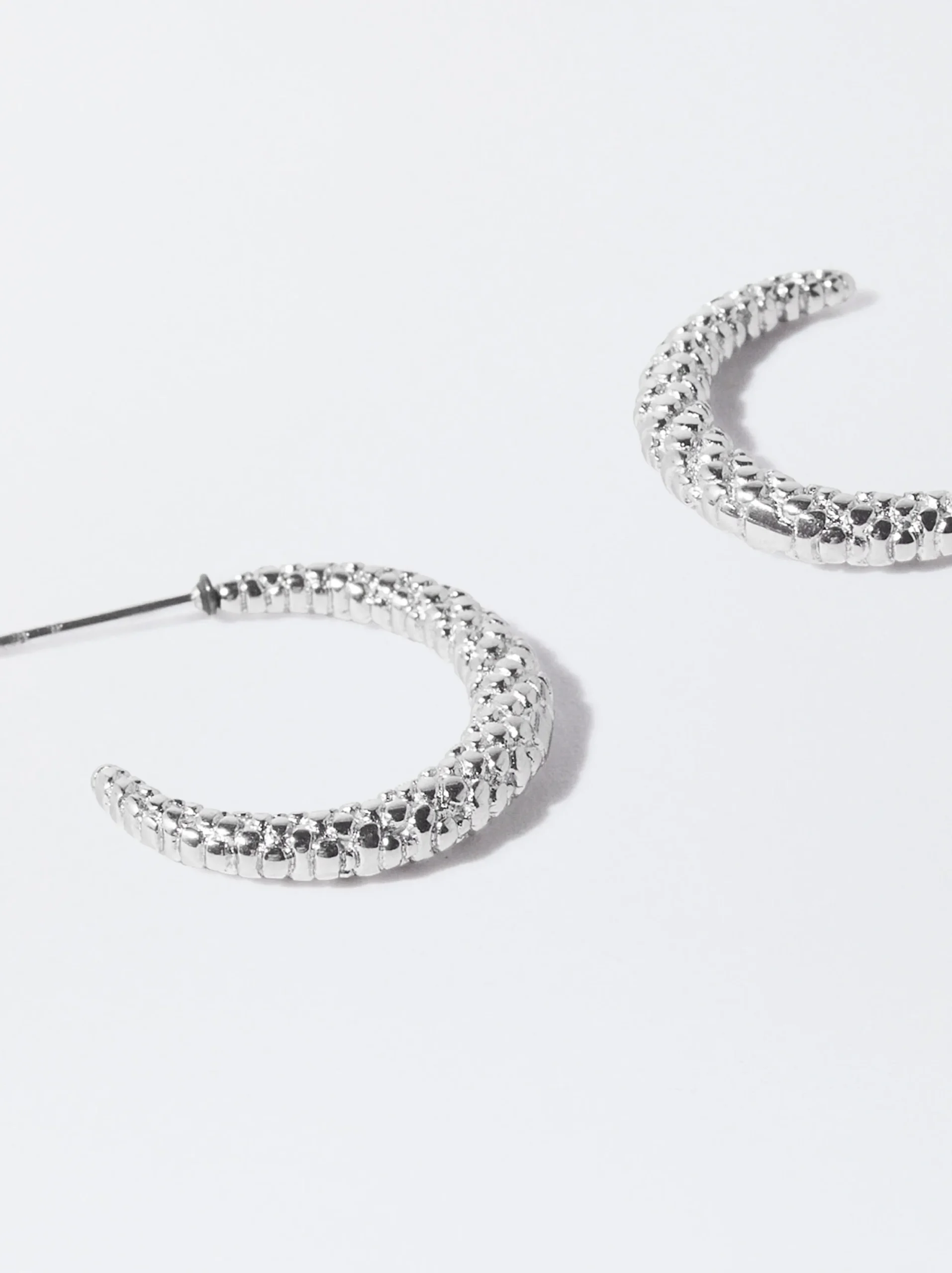 PARFOIS Pendientes De Acero s Plateado Discount