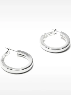 PARFOIS Pendientes De Aro Cortos s Plateado Cheap