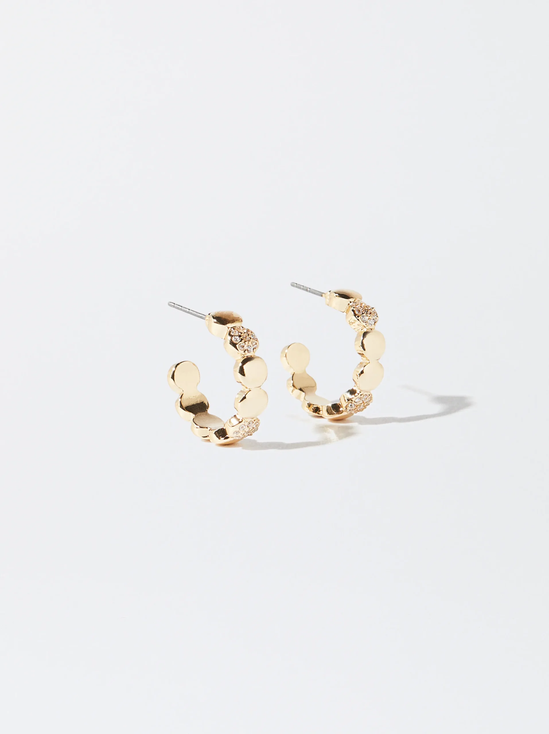 PARFOIS Pendientes De Aro s Dorado Fashion