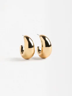 PARFOIS Pendientes De Aro s Dorado Best