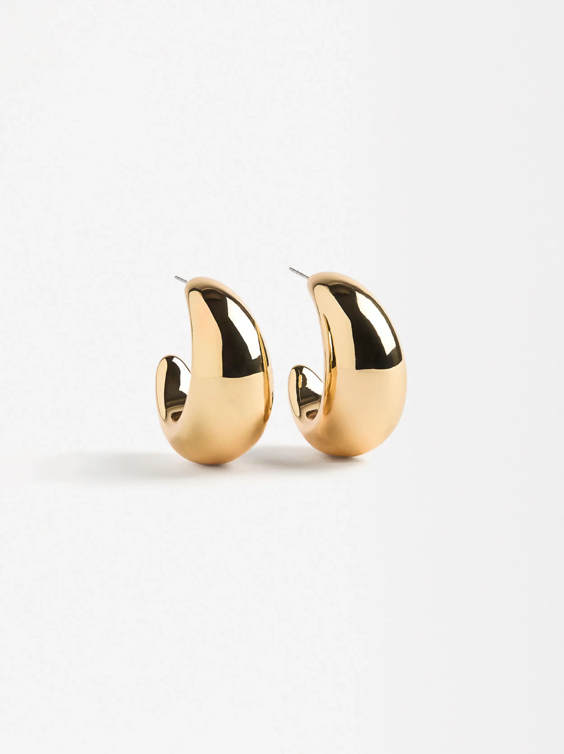 PARFOIS Pendientes De Aro s Dorado Best