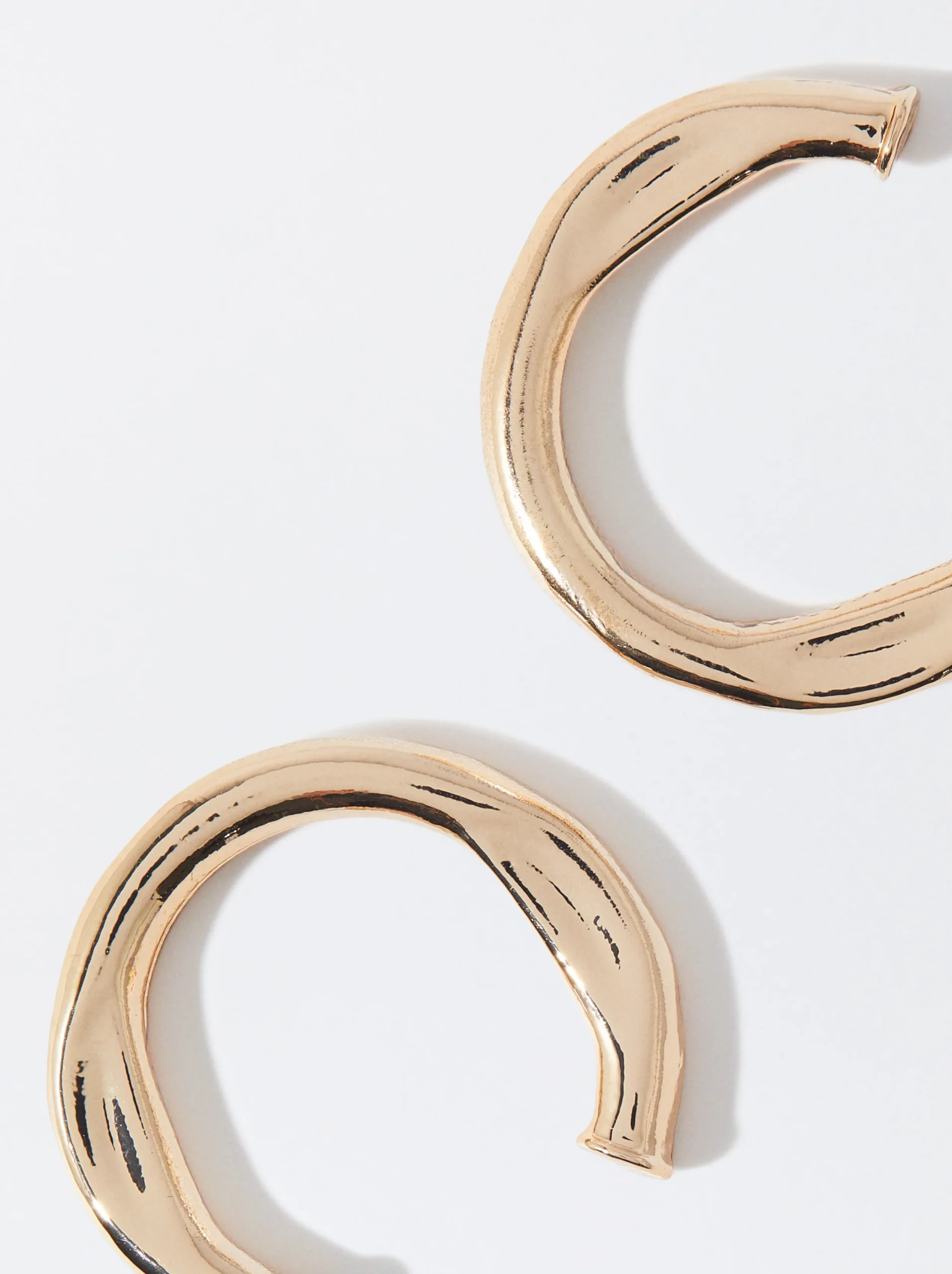 PARFOIS Pendientes De Aro s Dorado Cheap