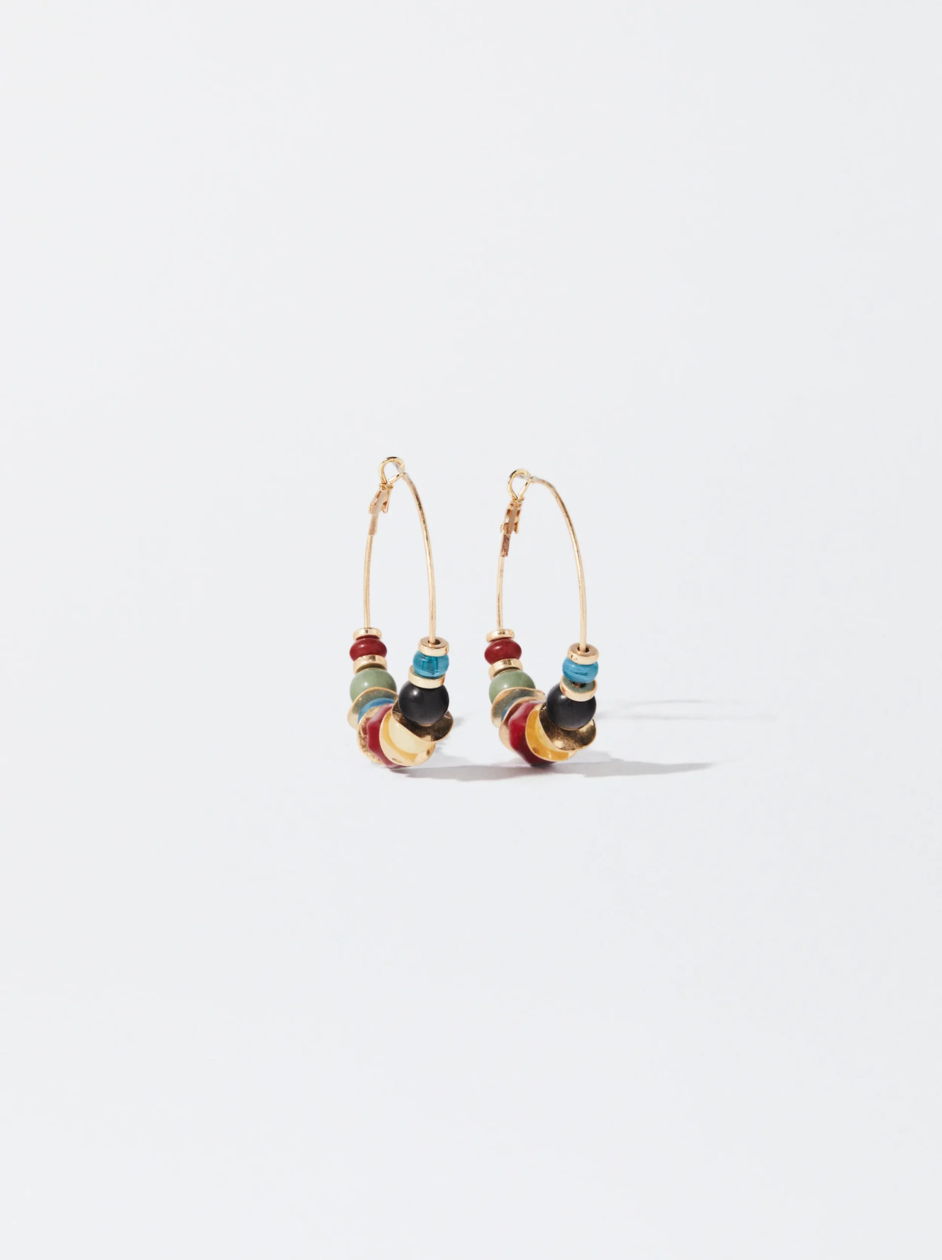PARFOIS Pendientes De Aro Multicolor Multicor Best