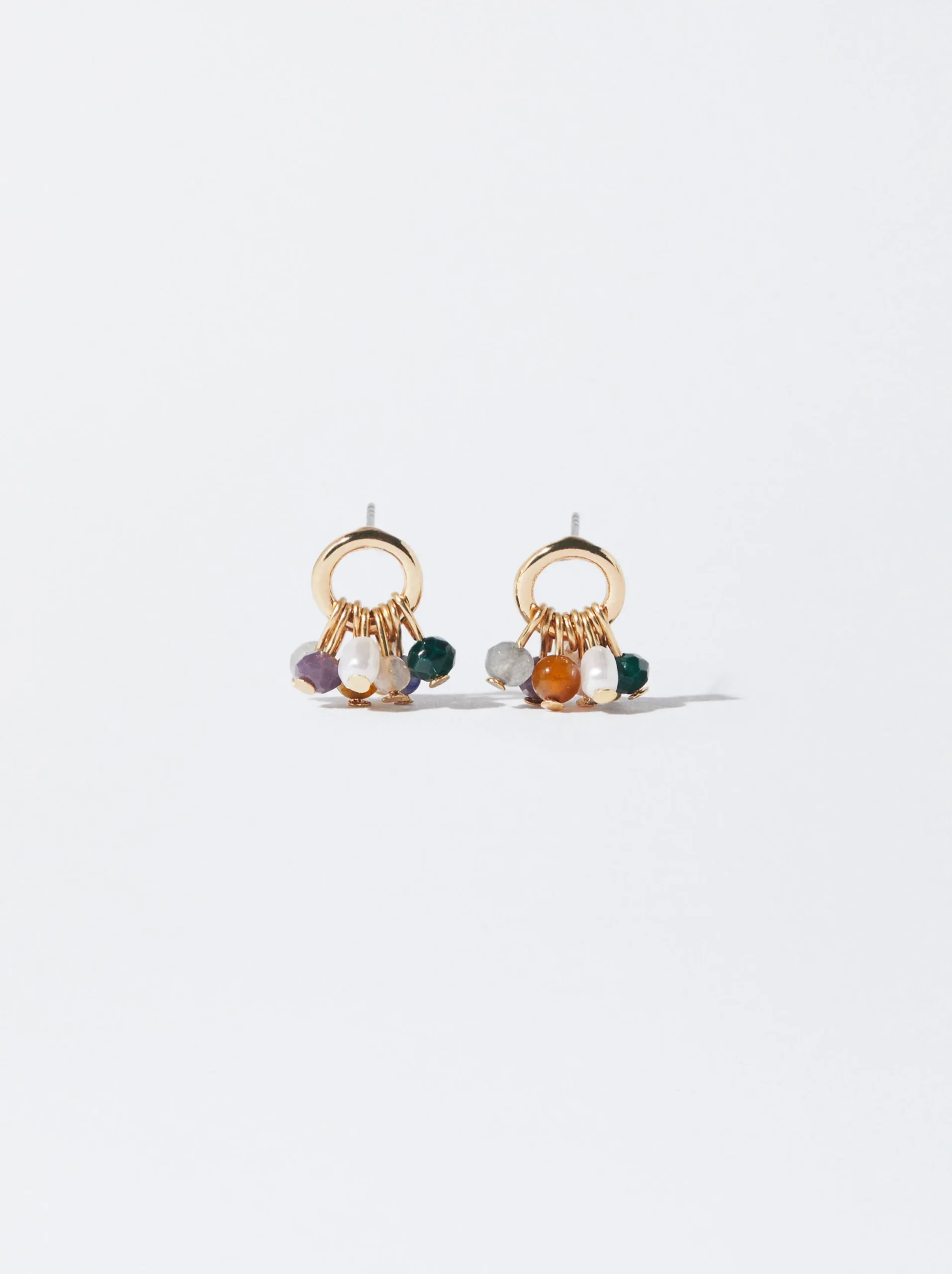 PARFOIS Pendientes De Aro Multicolor Multicor Best Sale