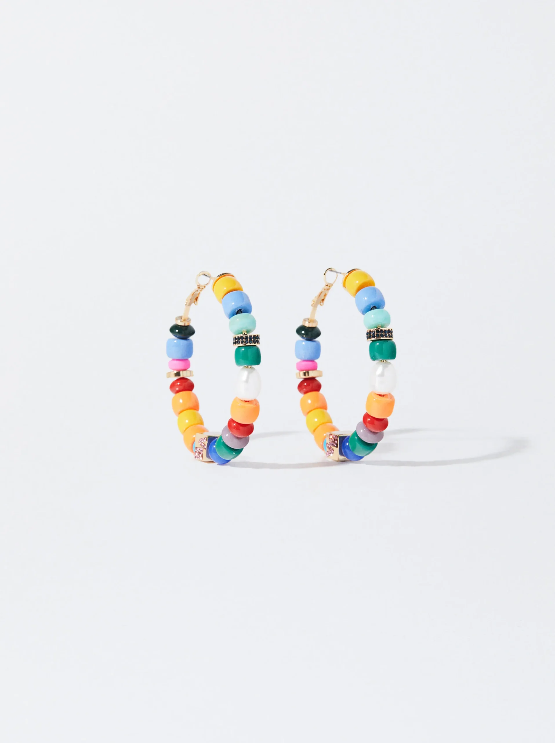 PARFOIS Pendientes De Aro Multicolor Multicor Sale