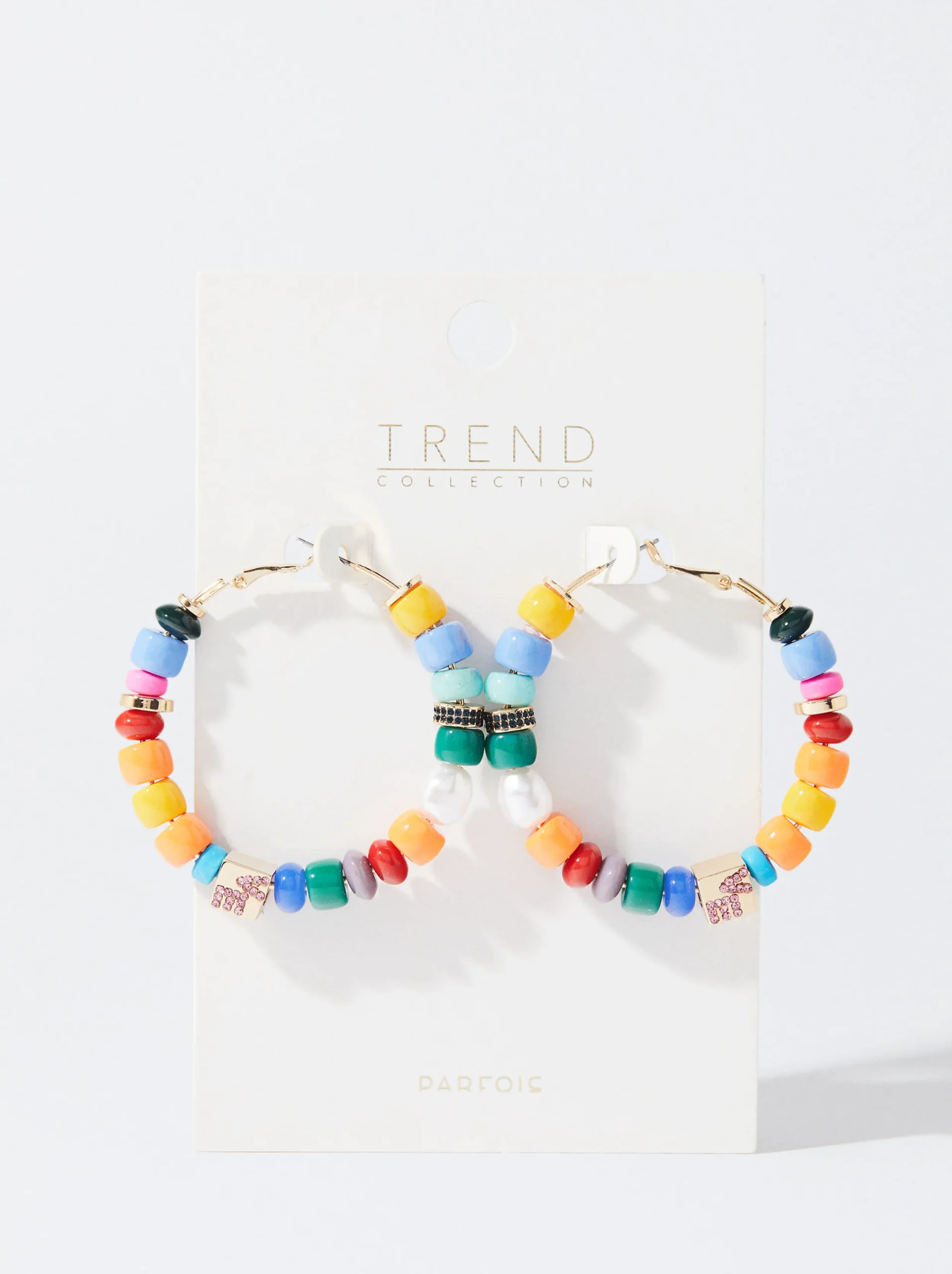 PARFOIS Pendientes De Aro Multicolor Multicor Sale