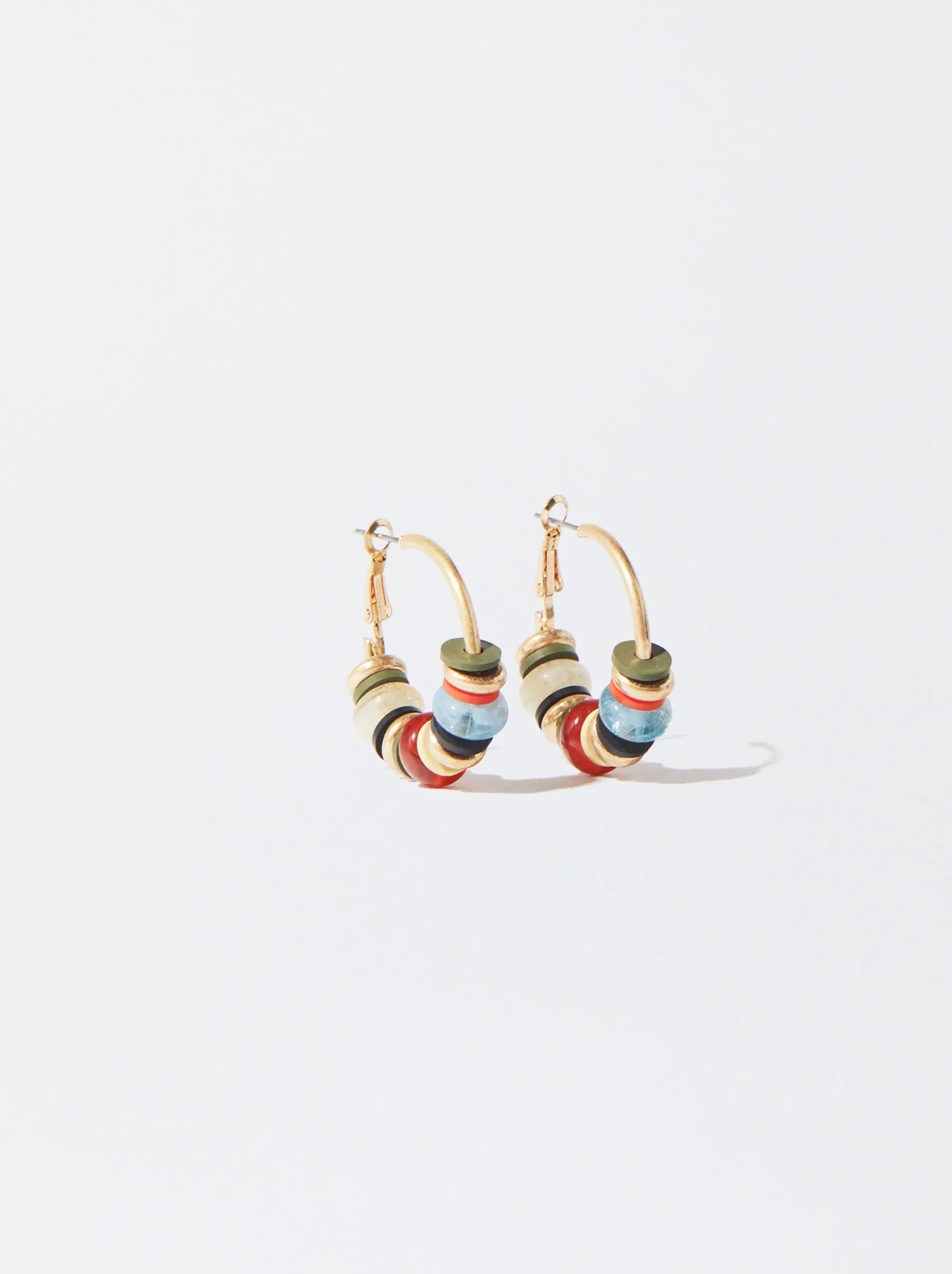 PARFOIS Pendientes De Aro Multicolor Multicor Best
