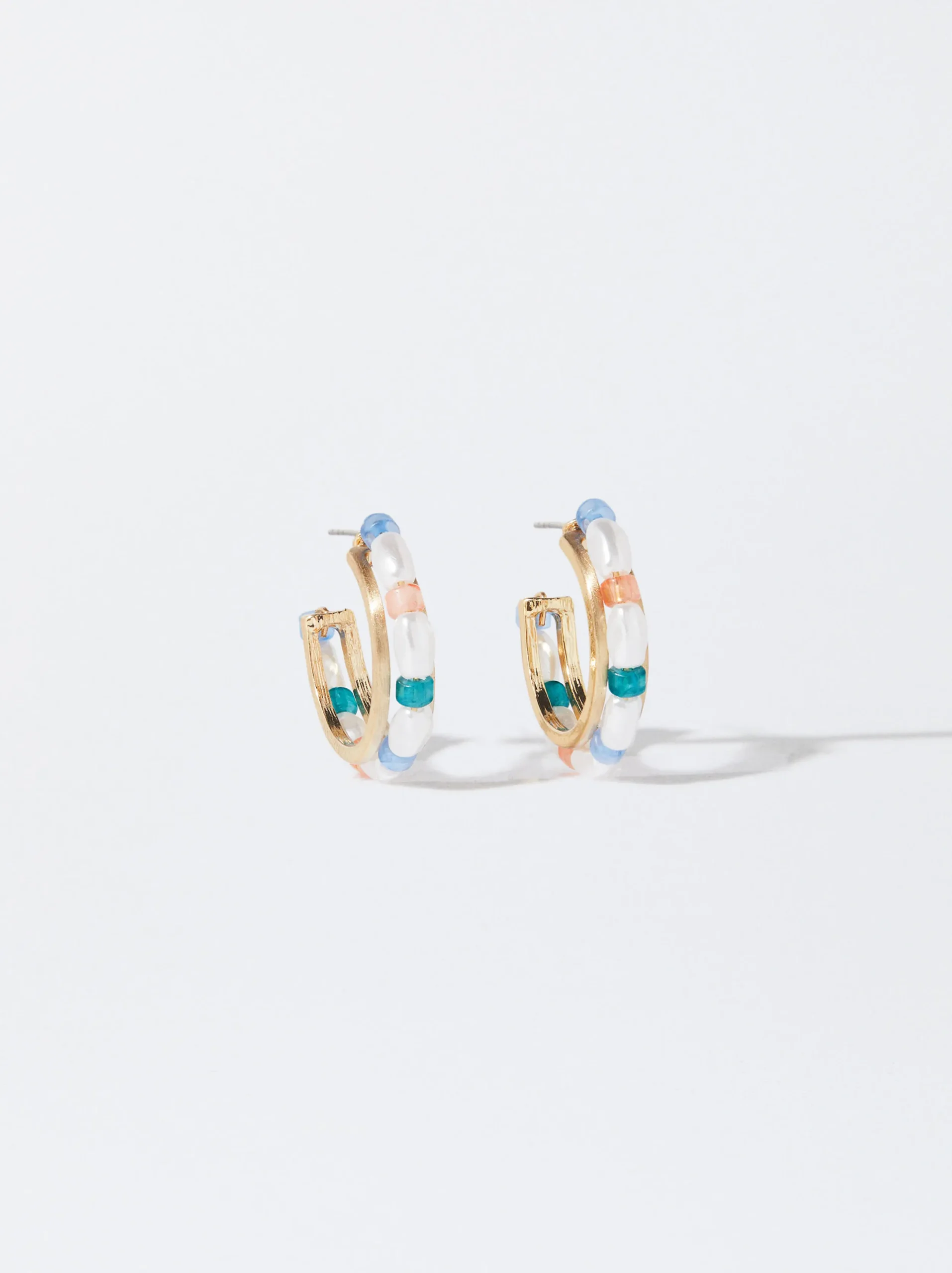 PARFOIS Pendientes De Aro Multicolor Multicor Sale