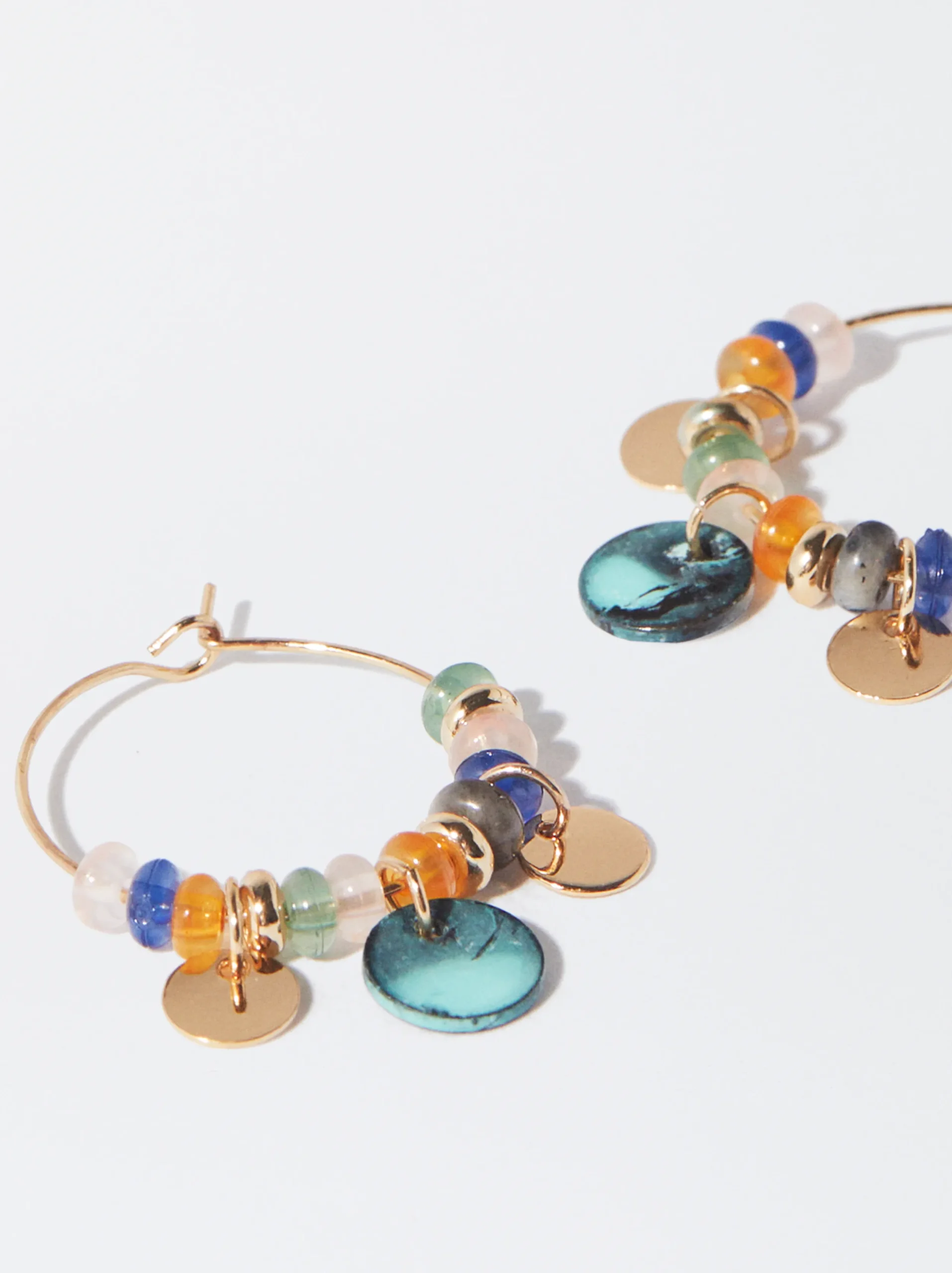 PARFOIS Pendientes De Aro Multicolor Multicor Online