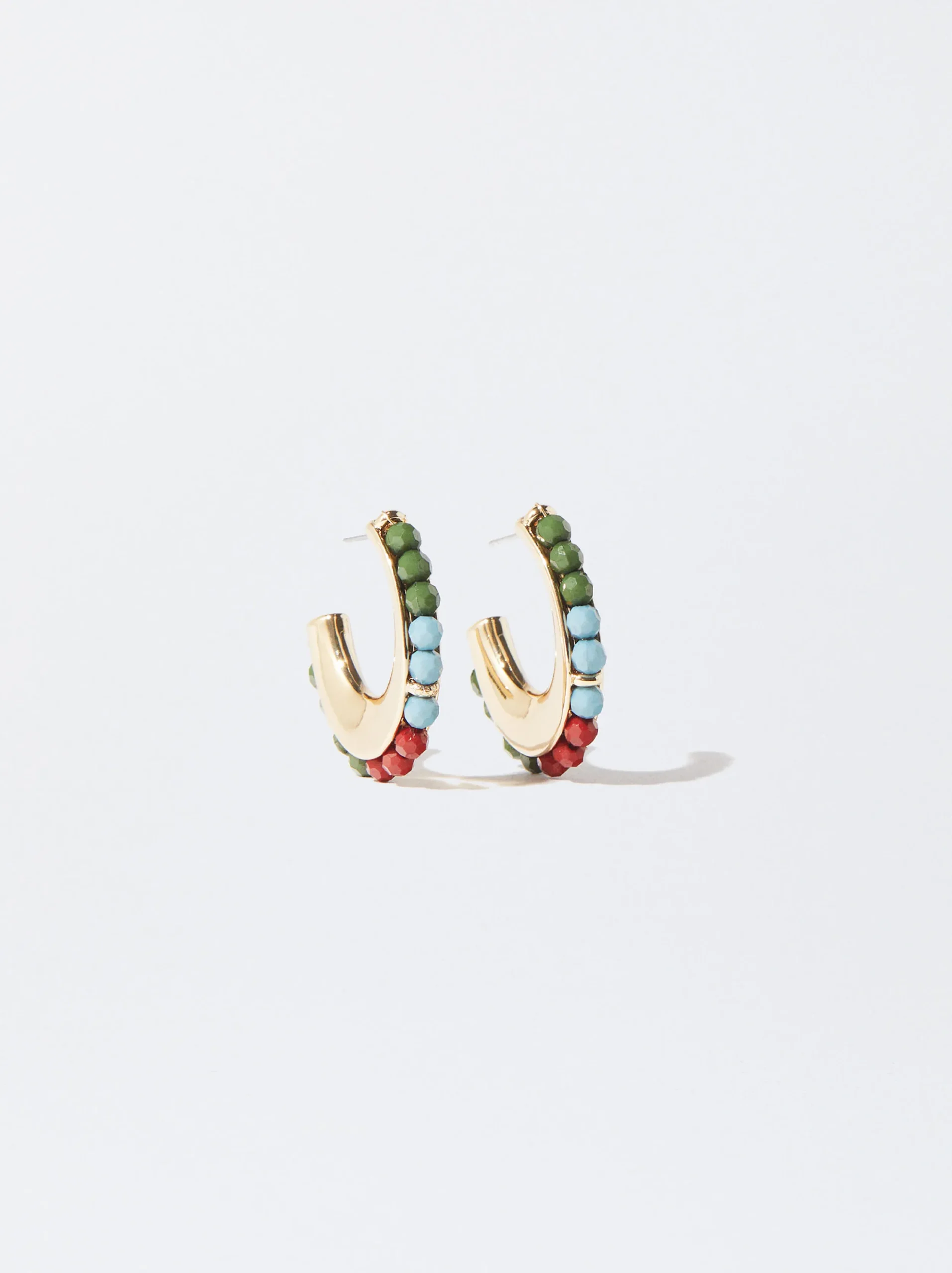 PARFOIS Pendientes De Aro Multicolor Multicor Discount