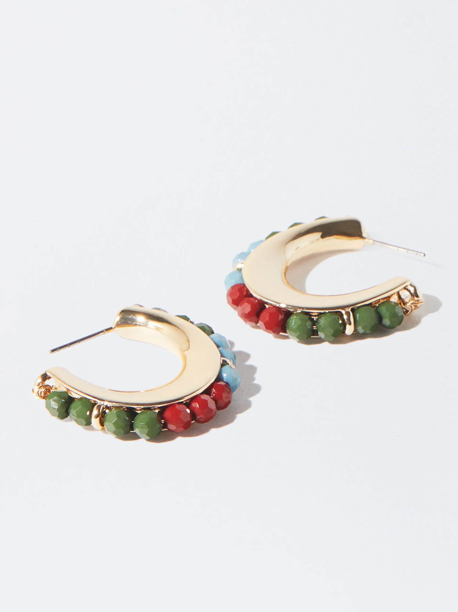PARFOIS Pendientes De Aro Multicolor Multicor Discount