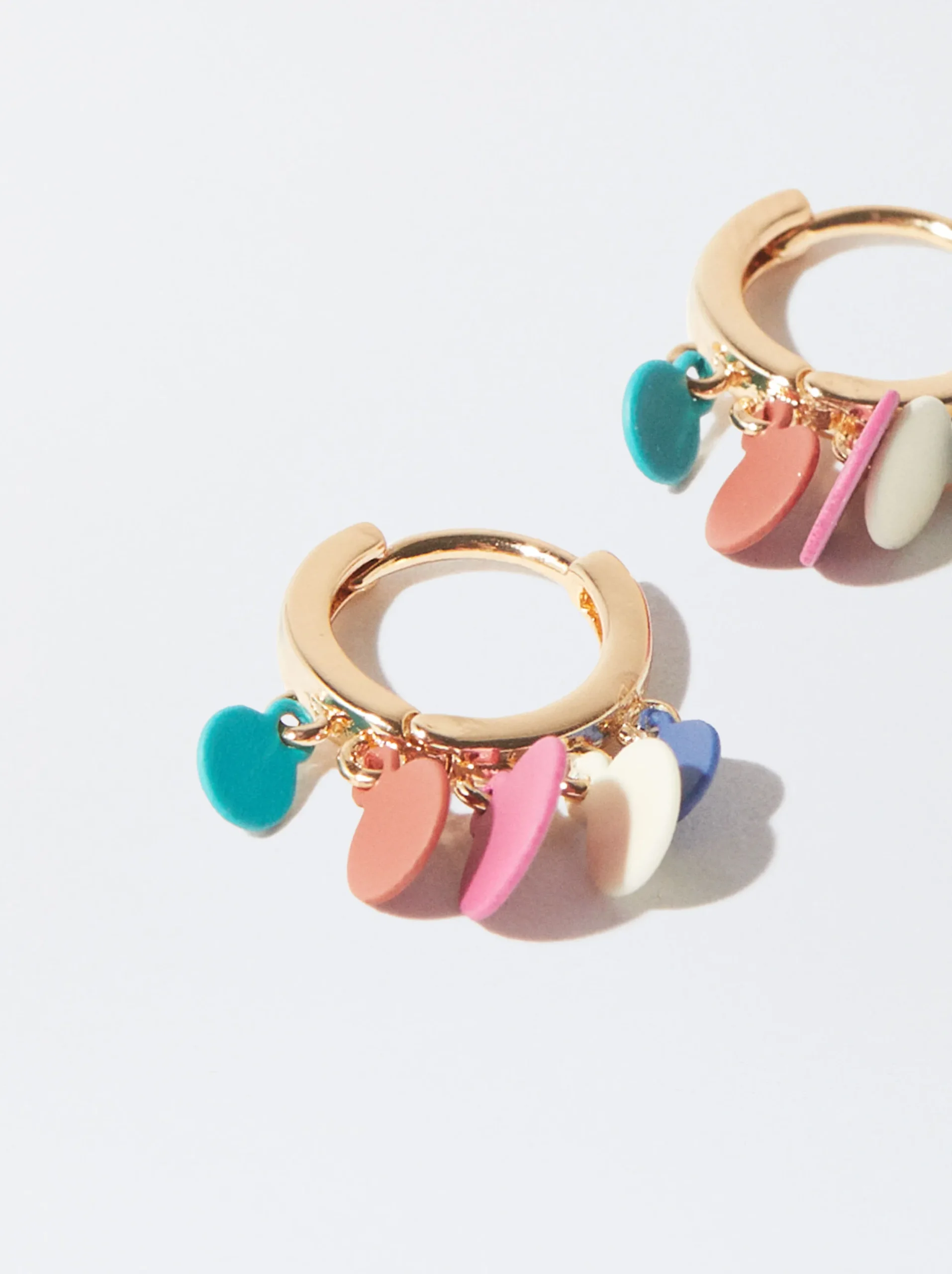PARFOIS Pendientes De Aro Multicolor Multicor Sale