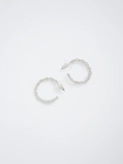 PARFOIS Pendientes De Aro s Plateado Cheap