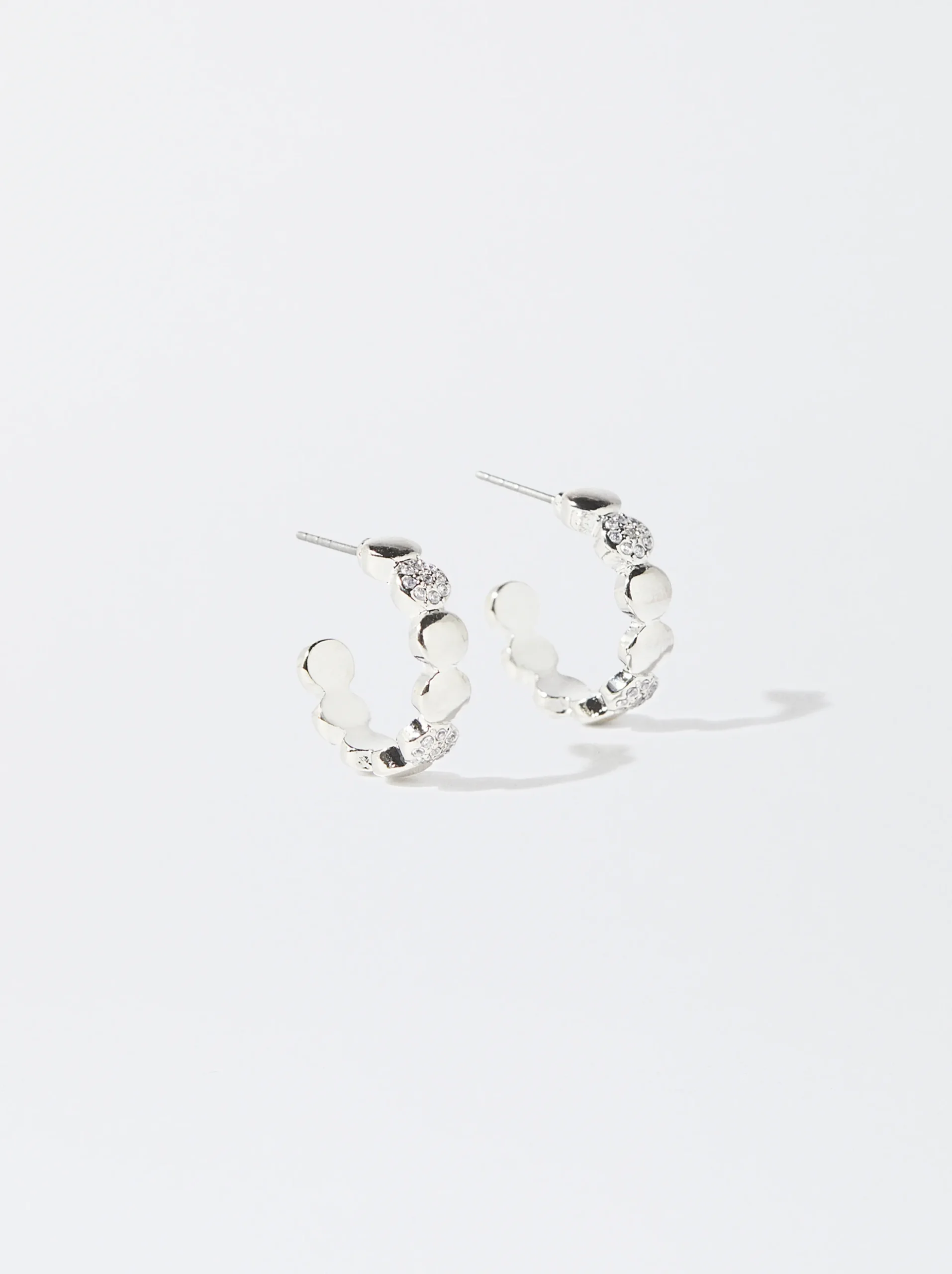 PARFOIS Pendientes De Aro s Plateado Cheap