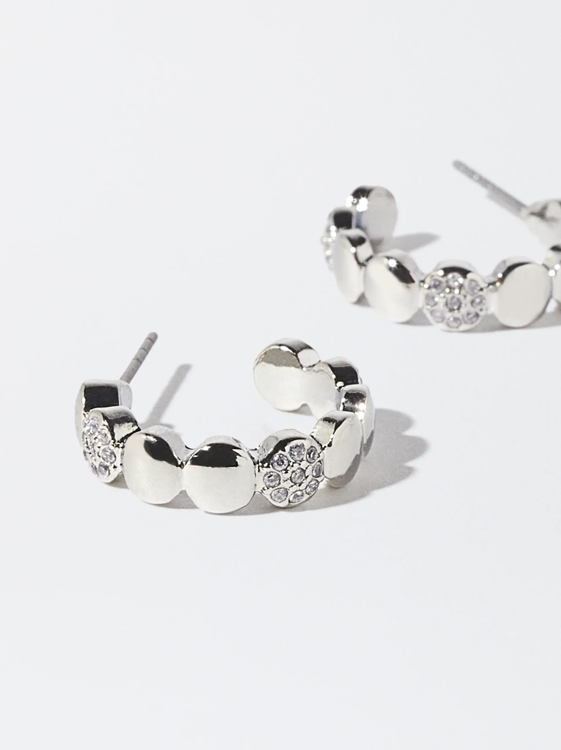 PARFOIS Pendientes De Aro s Plateado Cheap