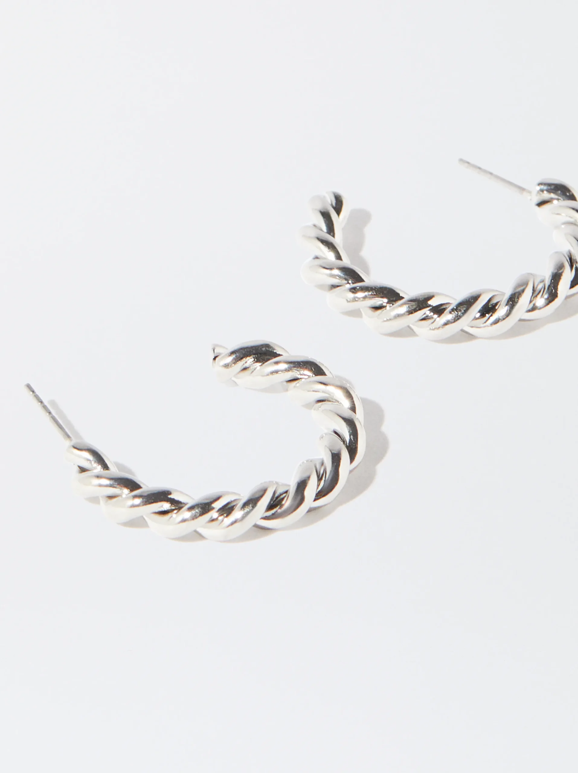 PARFOIS Pendientes De Aro s Plateado Sale
