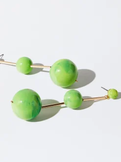 PARFOIS Pendientes De Resina Multicor New