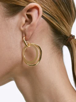 PARFOIS Pendientes s Dorado Online