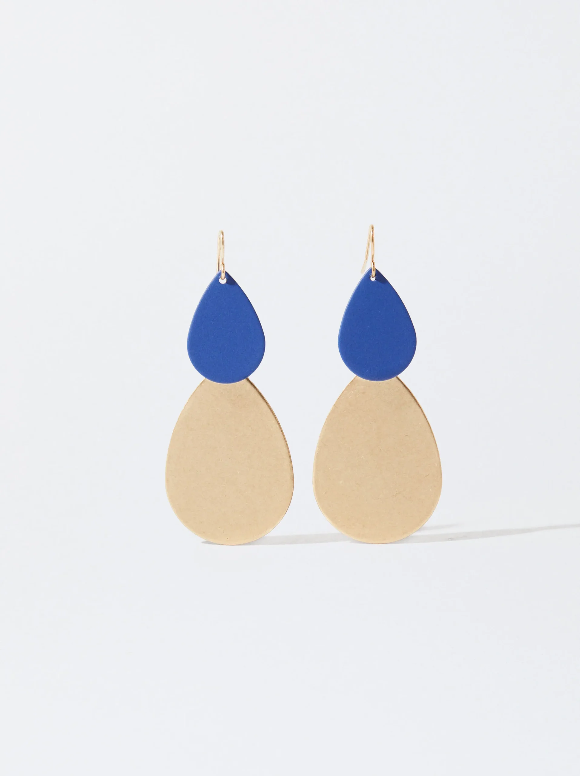 PARFOIS Pendientes Dorados Violeta Cheap