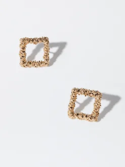 PARFOIS Pendientes s Dorado Clearance