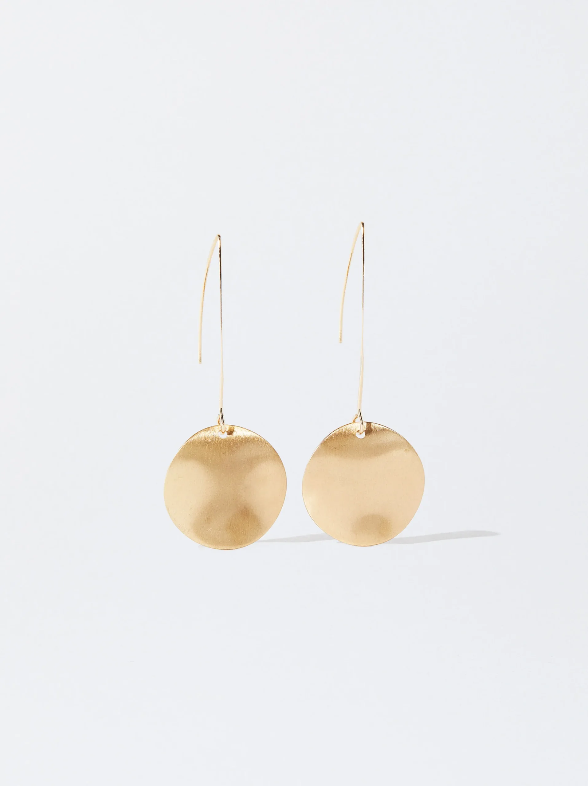 PARFOIS Pendientes s Con Efecto Mate Dorado Discount